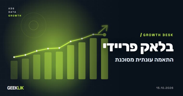 מחקר על אלפי חשבונות Google Ads: התאמה עונתית בבלאק פריידי מייקרת קליקים